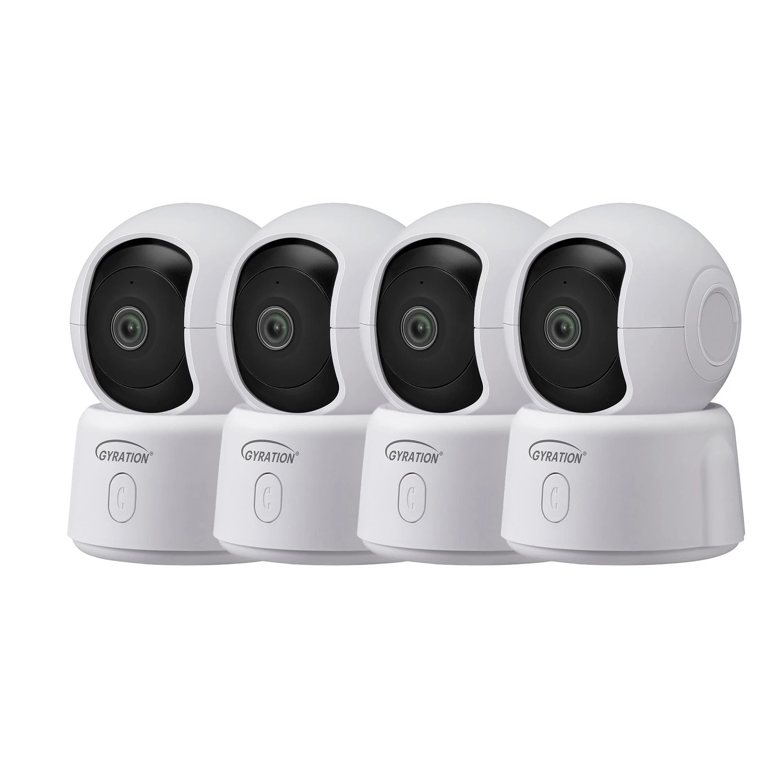 Gyration 1080P 360 Degree Indoor WiFi Home Security Camera