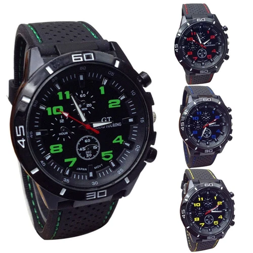 2025 Quartz Watch Men Military Watches Sport Wristwatch Silicone Fashion Watch